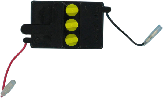 Parts Unlimited 6N22A4 conventional motorcycle and powersports battery, high-quality replacement with visible battery terminals and casing.