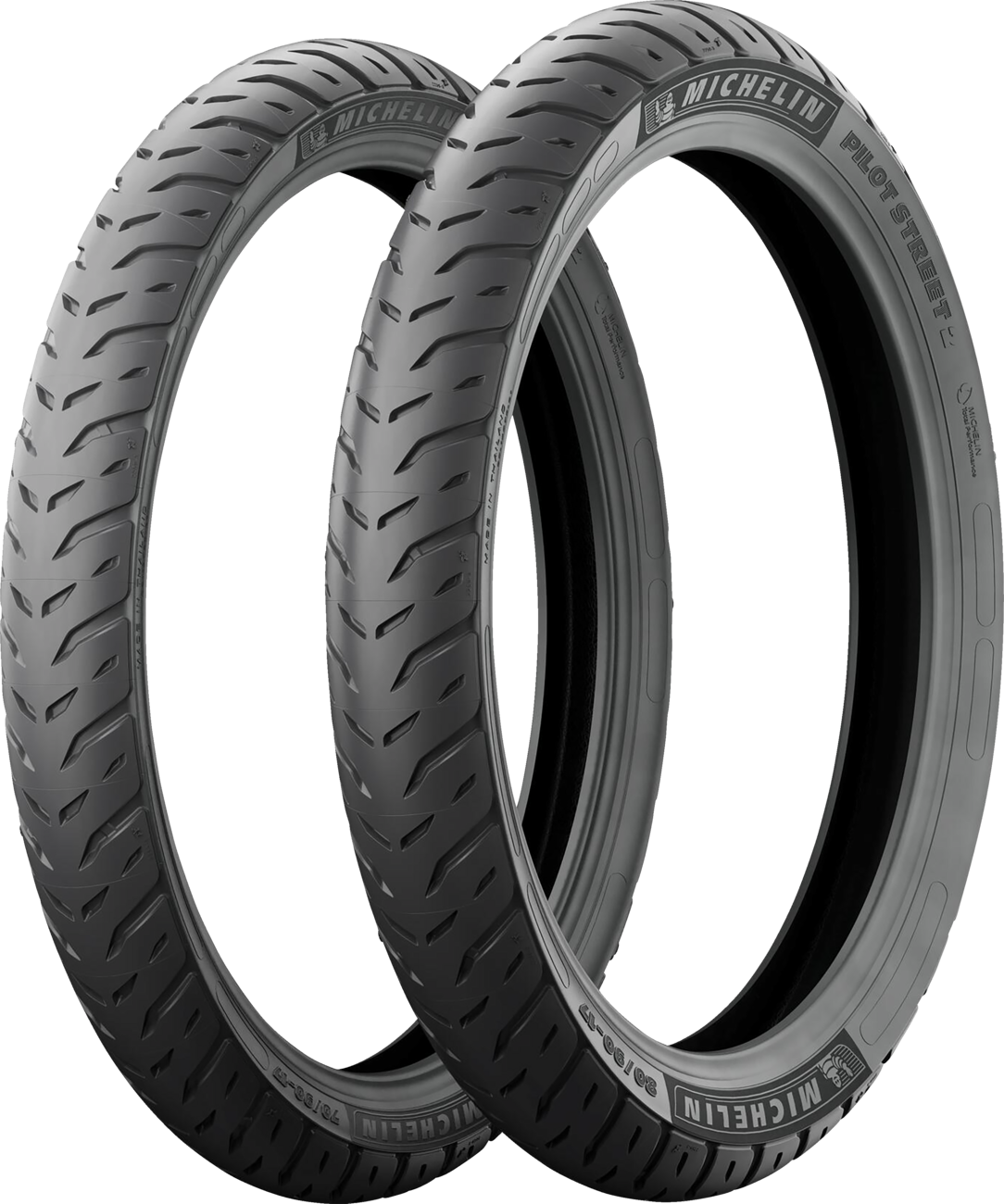 MICHELIN Pilot Street 2 Tire 100/80-17 52S for Scooters and Small Displacement Motorcycles