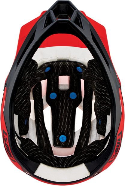 100% Trajecta Helmet - Fidlock - Cargo - Fluo Red - Large 80003-00011 - Howling Moto