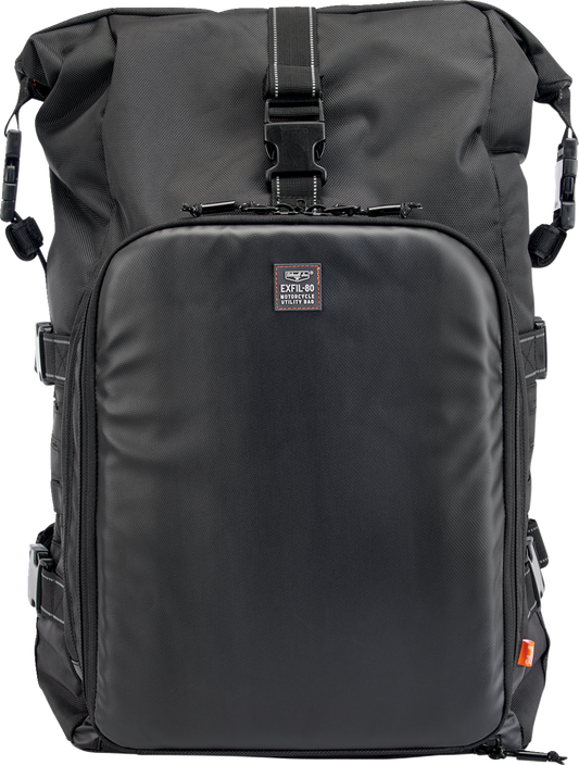 BILTWELL EXFIL-80 Motorcycle Bag - Gen 2 - Black 3014-01 - Howling Moto