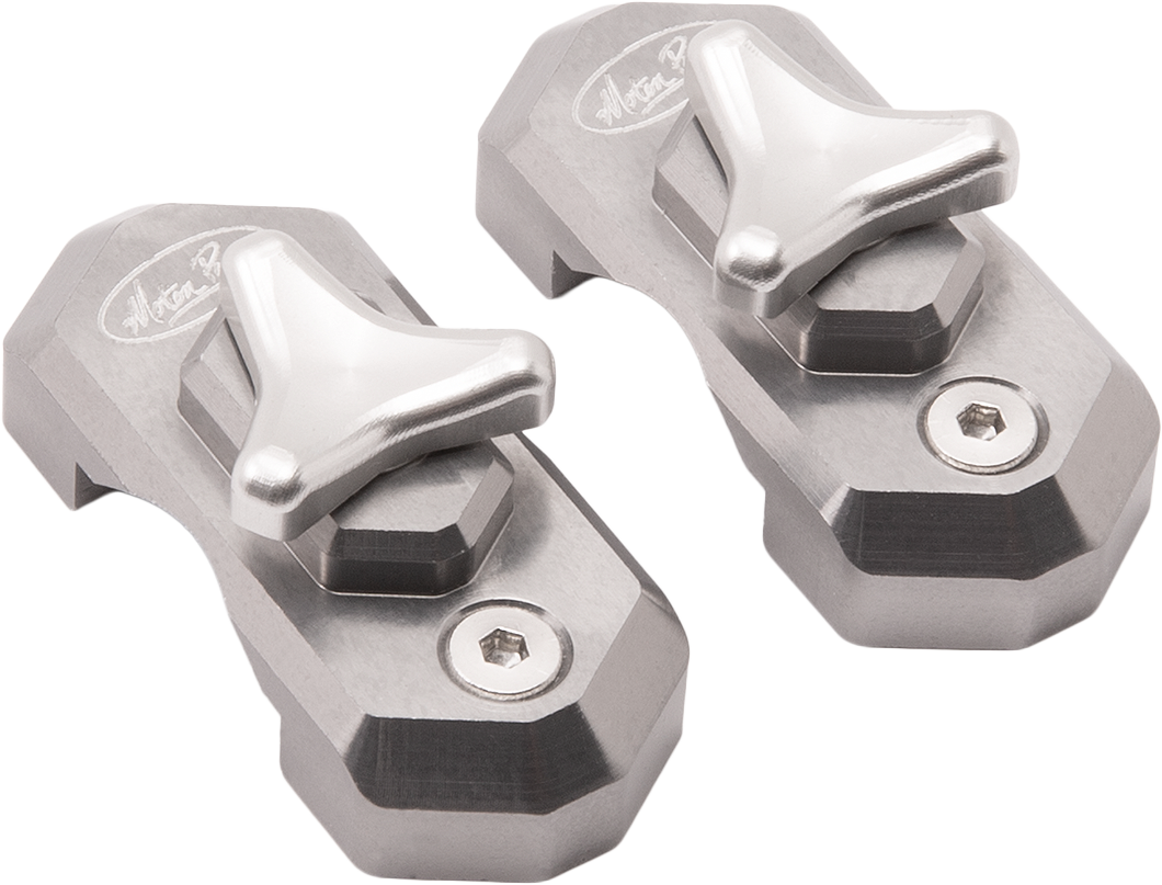Motion Pro compression adjuster for Showa 49mm forks, part 11-0123, used to fine-tune motorcycle suspension performance.