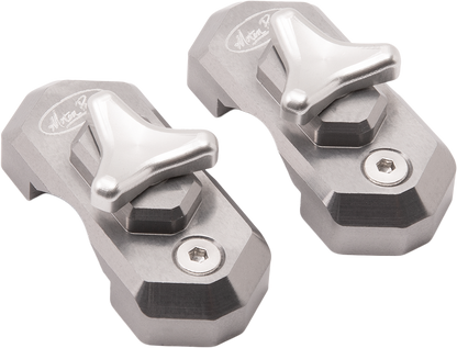 Motion Pro compression adjuster for Showa 49mm forks, part 11-0123, used to fine-tune motorcycle suspension performance.