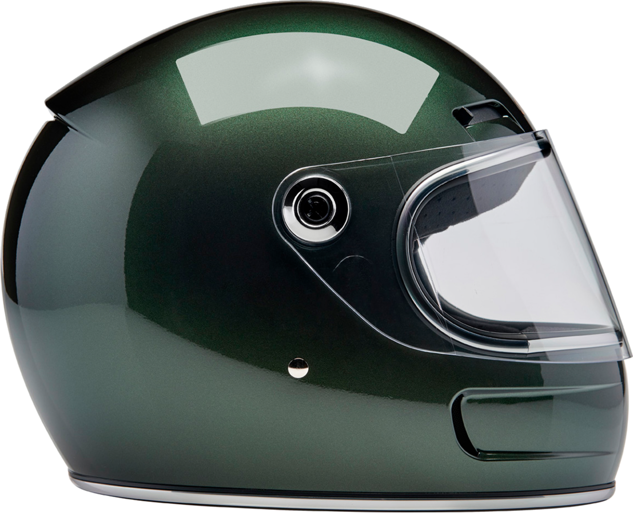 BILTWEll Gringo SV helmet in metallic Sierra green, small size, featuring a sleek, aerodynamic design and matte finish.