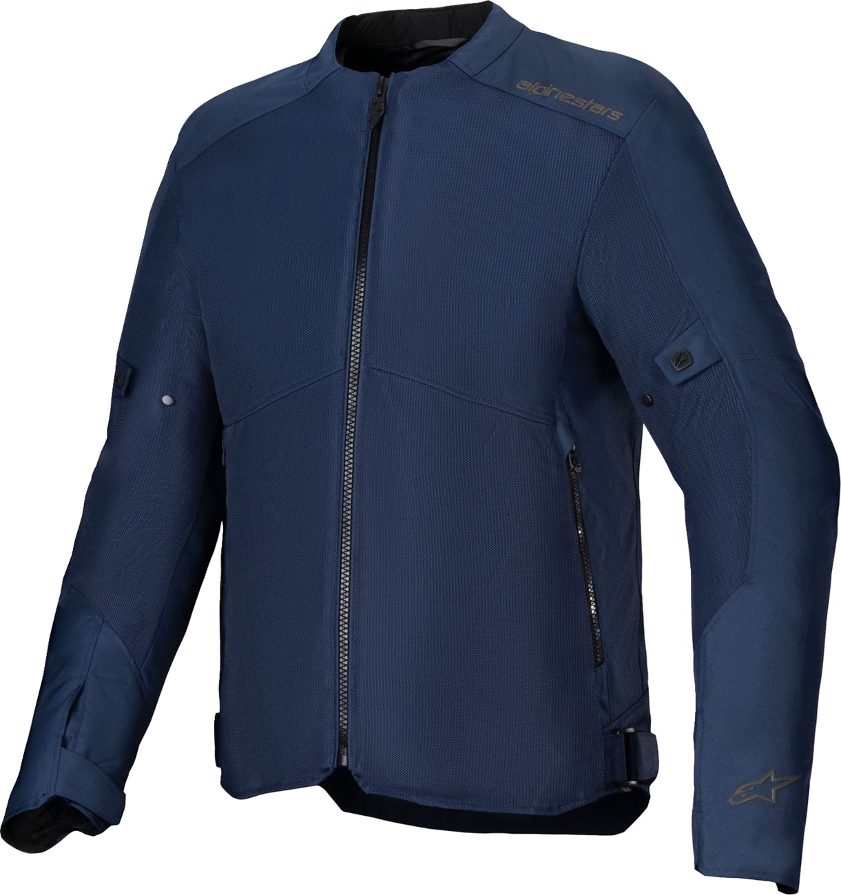 Alpinestars C-1 Air motorcycle jacket in blue, size 3XL, with protective armor and ventilated design for riding comfort.