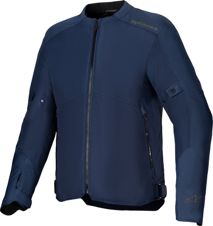 Alpinestars C-1 Air motorcycle jacket in blue, size 3XL, with protective armor and ventilated design for riding comfort.