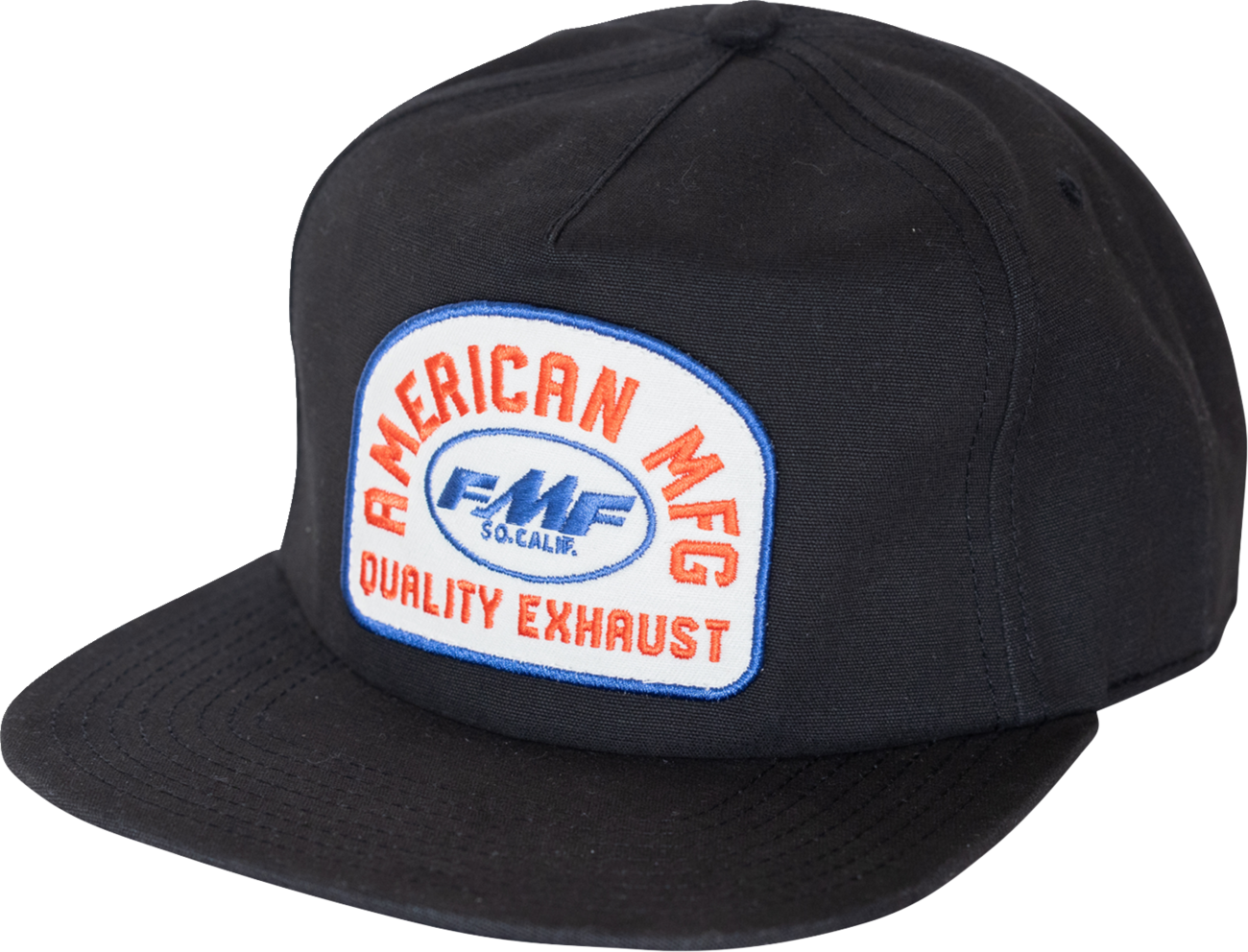 FMF Hometown Hat Black SP25196910BLK by FMF - Classic 5 Panel Snapback with Embroidered Logo