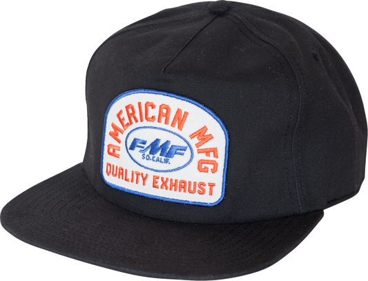 FMF Hometown Hat Black SP25196910BLK by FMF - Classic 5 Panel Snapback with Embroidered Logo