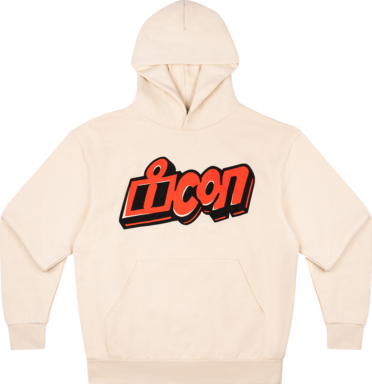 ICON, ICON ReDoodle™ Hoodie - Ivory, XL - 3050-7042