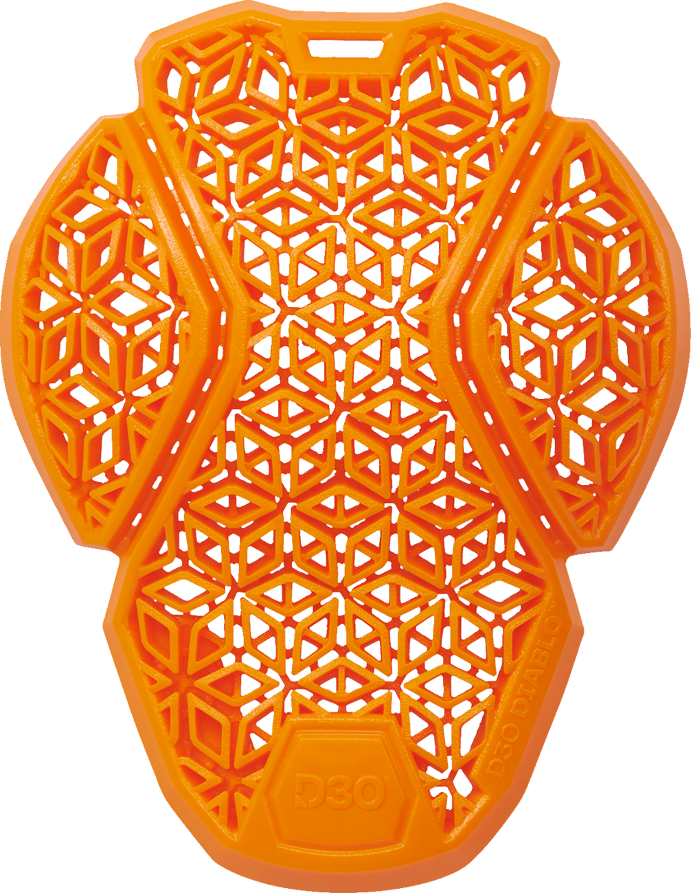 ICON Diablo D3O® L2 shoulder guards, protective motorcycle armor with impact-absorbing D3O® material, black and gray design.