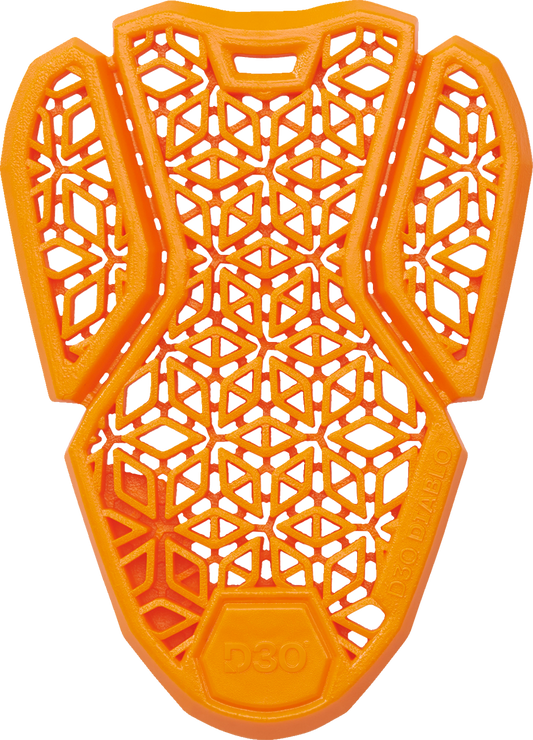 ICON D3O Diablo Level 2 hip guards showing black protective pads with ICON branding for motorcycle safety gear