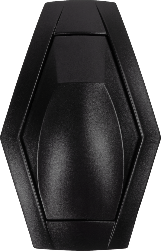 Black Z1R Road Maxx 2.0 top vent helmet part with adjustable vents and sleek design, shown in the image.