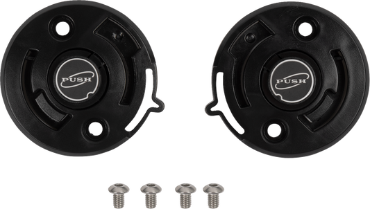 Z1R Road Maxx 2.0 Pivot Kit in black, part number 0133-1500, showing the assembled black pivot components for motorcycle handlebars.