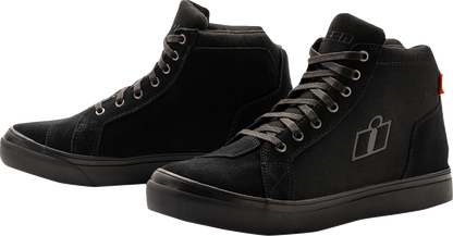 Bill's Exhausts ICON Carga CE™ Stealth Boots in US size 11, featuring durable leather and tactical design.