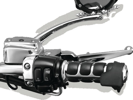 Kuryakyn Universal Wide Throttle Boss XL for powersports, close-up view showing adjustable throttle control handle