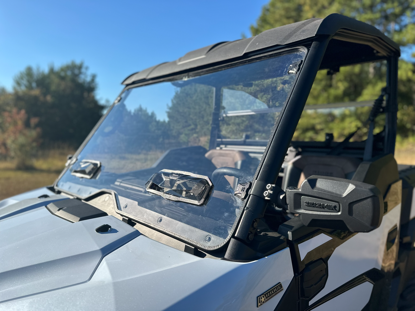 SEIZMIK, Seizmik Tool Less Windshield Hardcoat for UTVs – Part 50-55317KIT