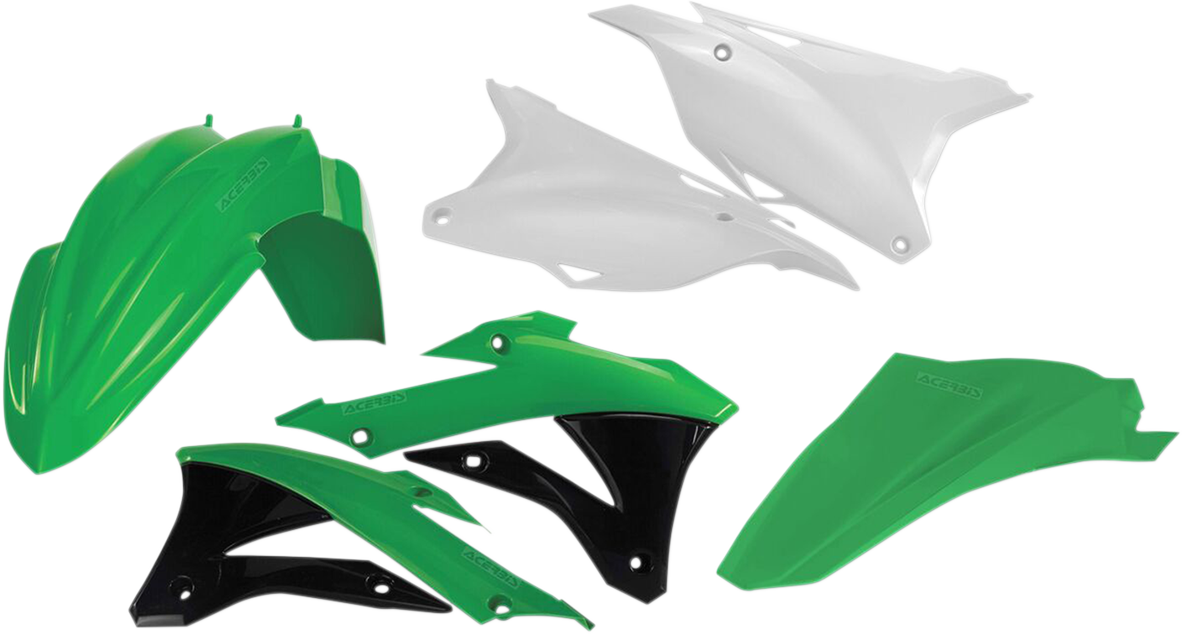 Acerbis standard replacement body kit for OEM '16 motorcycle, featuring panels and components in a sleek, durable body design.