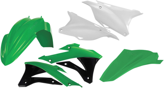 Acerbis standard replacement body kit for OEM '16 motorcycle, featuring panels and components in a sleek, durable body design.