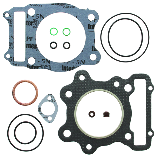 QuadBoss top end gasket set for Honda ATC250 series (1985-1987), includes engine gaskets and seals for repair.