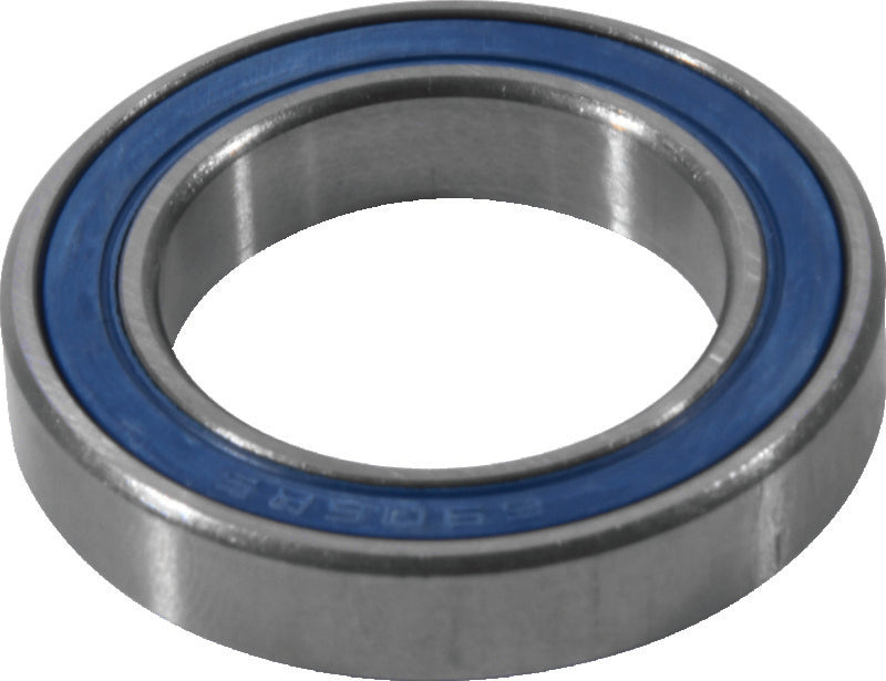 QuadBoss 608-2RS high-speed power sports bearing with triple-lip seals, shown close-up with metal casing and sealing edges