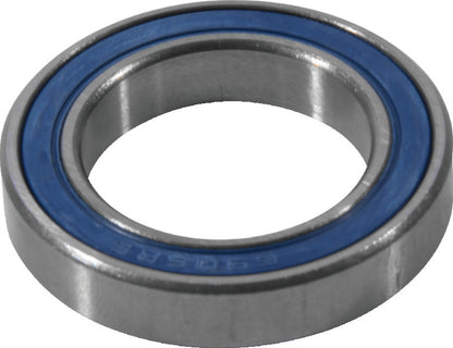 QuadBoss 608-2RS high-speed power sports bearing with triple-lip seals, shown close-up with metal casing and sealing edges