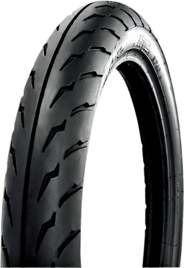 IRC Tire NR45 front moped tire in 90/90-17 size, suitable for small motorcycles, showing tread pattern and sidewall details.