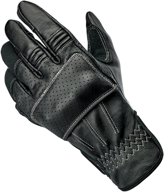 BILTWELL Borrego Gloves - Black/Cement - Small 1506-0104-302 - Howling Moto