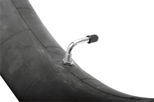 IRC T20006 10-inch motorcycle inner tube for JS-244A, shown with valve stem and rubber tubing on a plain background.