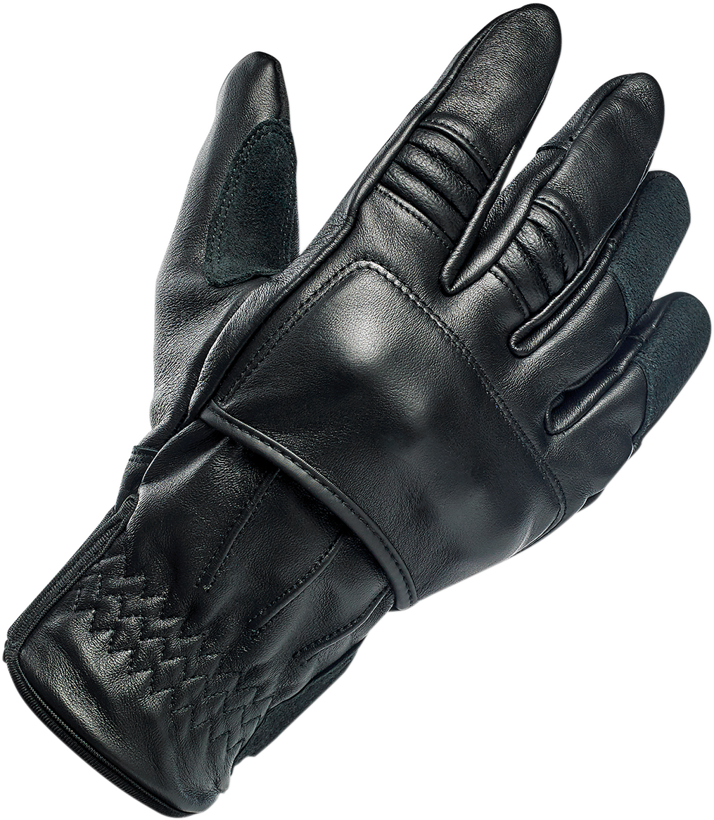 BILTWELL Belden Gloves - Black - Small 1505-0101-302 - Howling Moto