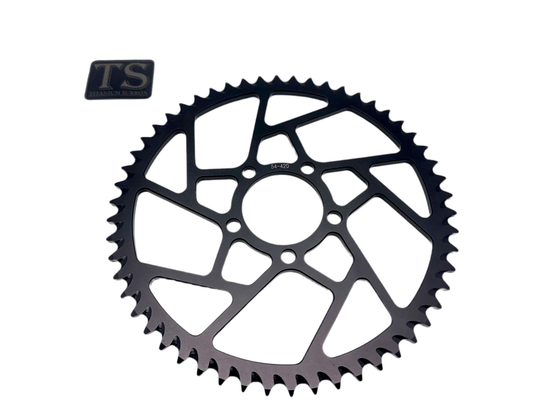 54 Tooth Hardened Aluminum 420 Sprocket for E-moto - Howling Moto
