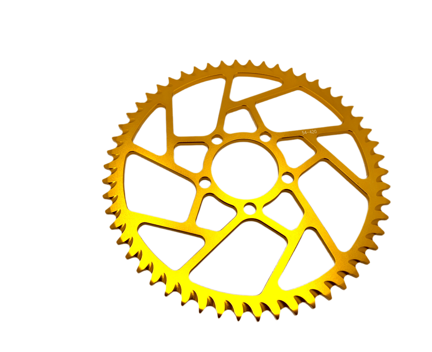 54 Tooth Hardened Aluminum 420 Sprocket for E-moto - Howling Moto