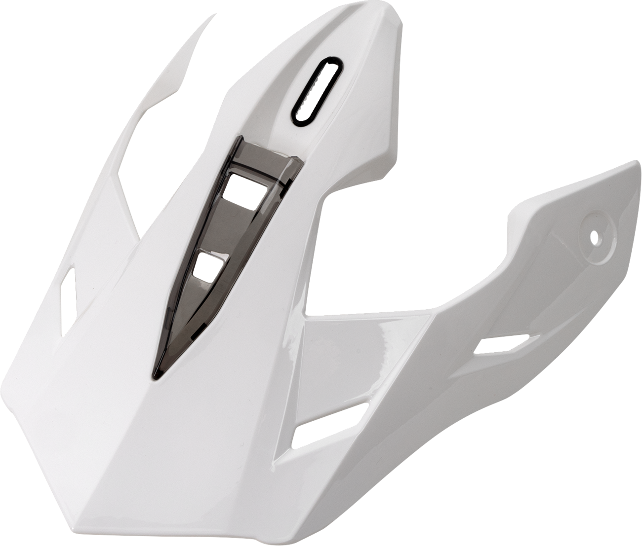 White Z1R Range 2.0 Peak Replacement helmet part, Z1R Part 0133-1675, showing a close-up of the helmet component.