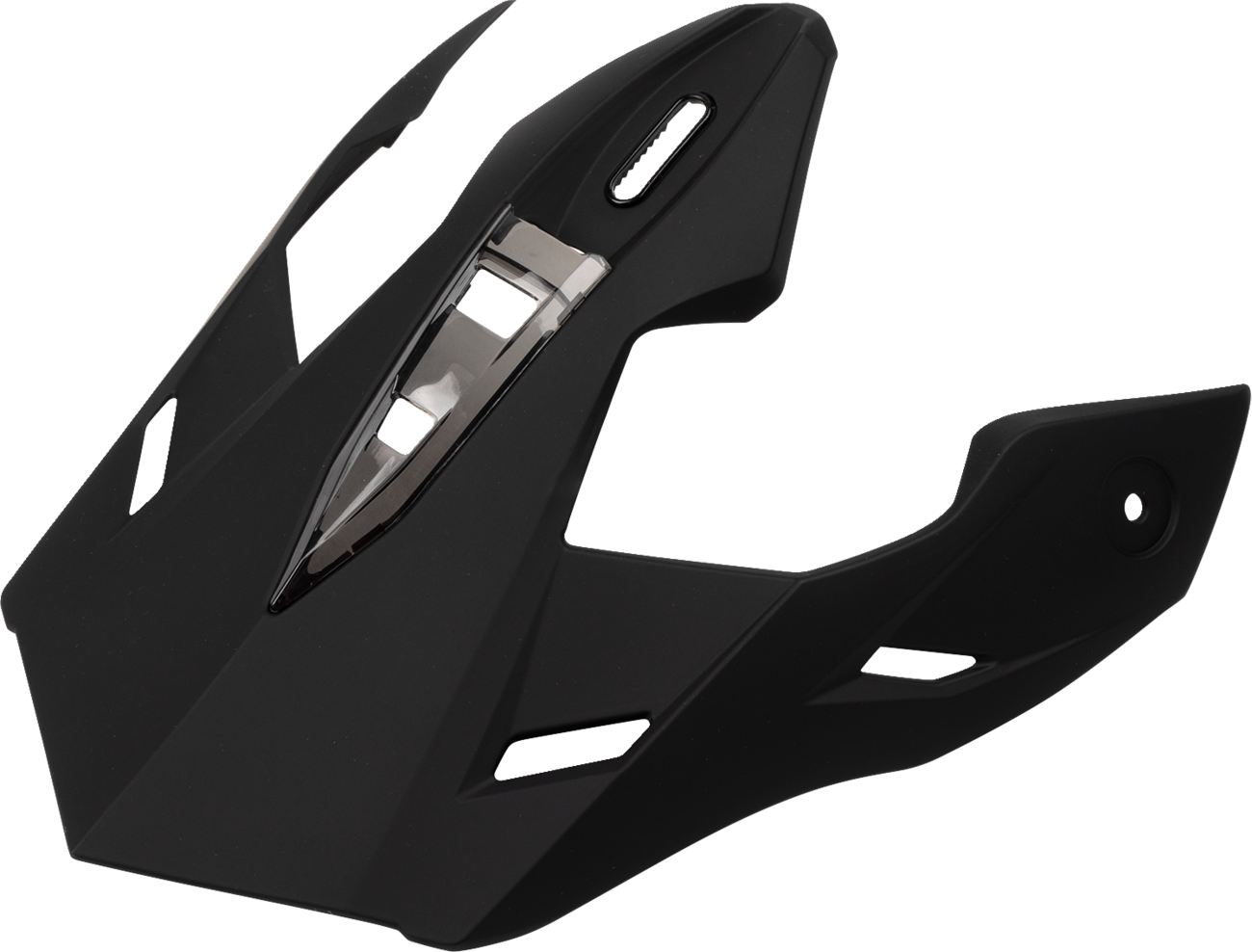 Z1R Range 2.0 helmet replacement peak in flat black, part #0133-1674, showing a sleek black visor for motorcycle helmet.