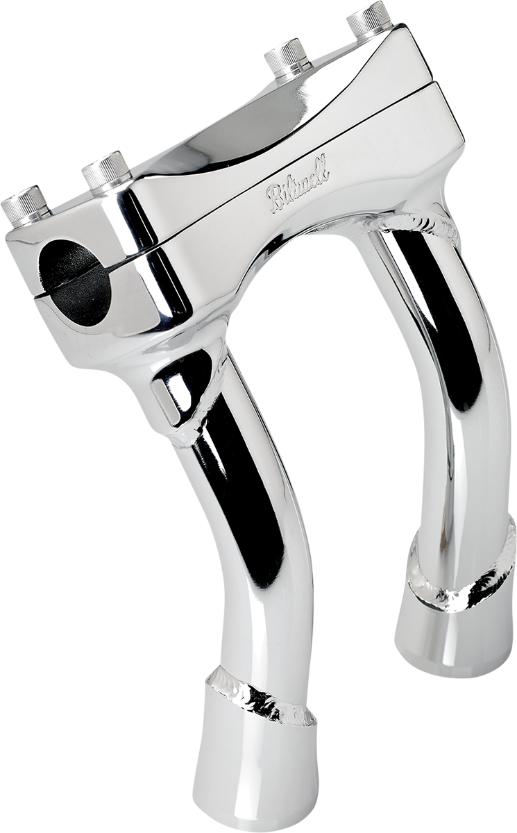 BILTWELL Risers - Murdock - Oversized - Pullback - 6" - Chrome 6414-105-06 - Howling Moto