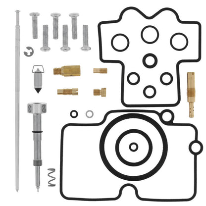 QuadBoss Honda TRX450R carburetor repair kit for 2008-2009 models, complete PowerSports maintenance solution with replacement parts.