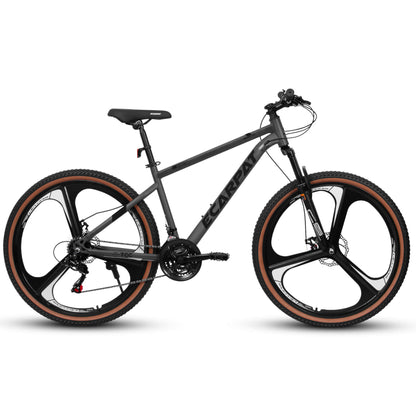 Hycline Ecarpat Cirge MTB bicycle with 27.5-inch wheels, rugged frame, and mountain bike design for outdoor riding.