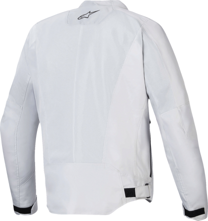 Alpinestars C-1 Air Jacket for men in silver, small size, featuring lightweight protective motorcycle jacket design.