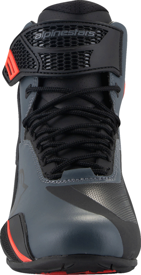 ALPINESTARS, Alpinestars Faster-4 Cycling Shoes - Black, Gray & Red, US 11 (Part #2510425-1130-11)