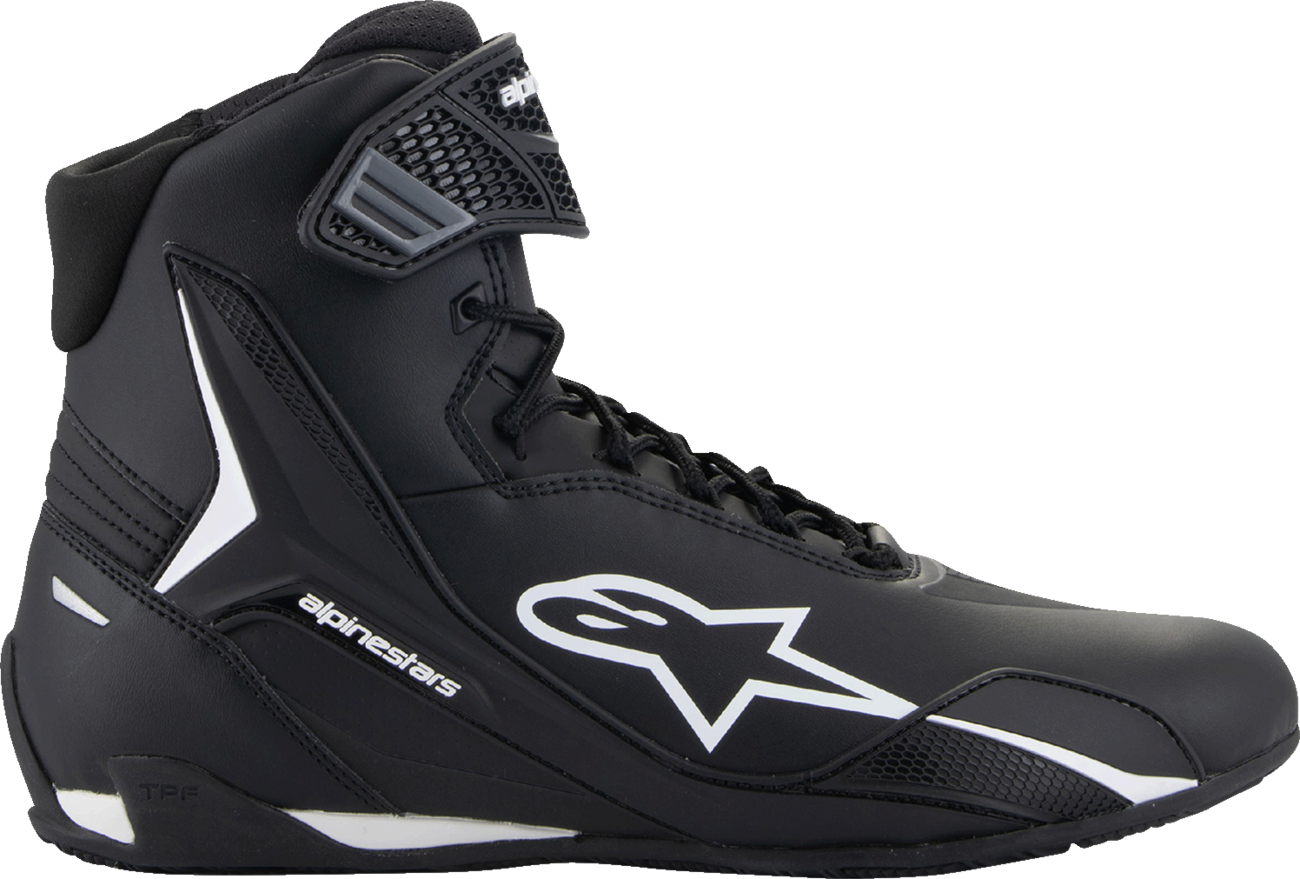 ALPINESTARS, Alpinestars Faster-4 Road Cycling Shoes - Black/White, US Size 12 - Part 2510425-12-12