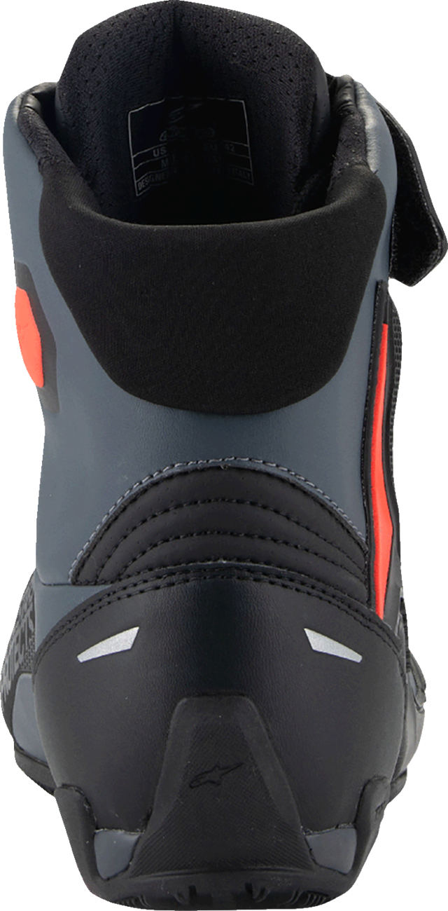 ALPINESTARS, Alpinestars Faster-4 Cycling Shoes - Black, Gray & Red, US 11 (Part #2510425-1130-11)