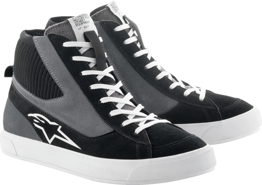 ALPINESTARS, Alpinestars Stated Shoes Black/Gray/White US 13.5 / EU 47.5 – Durable and Comfortable Urban Riding Footwear