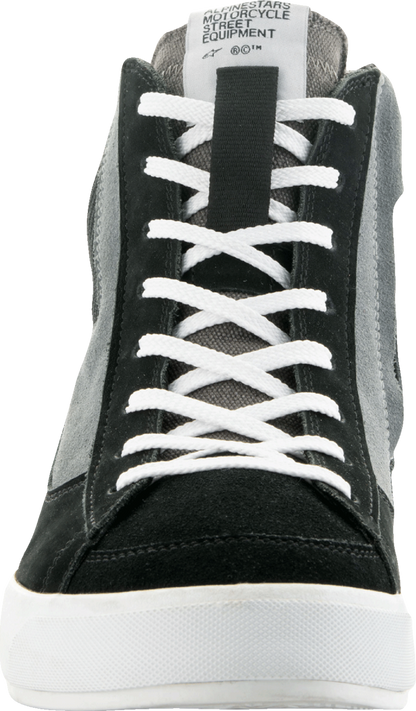 Alpinestars Stated Shoes in black, gray, and white, US 8.5, EU 41, featuring sporty design and branding details.