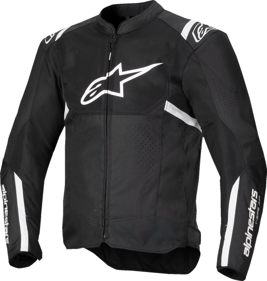 ALPINESTARS, Alpinestars T-SPS Air v2 Jacket - Black/White, Size Small (Part No. 3301025-12-S)