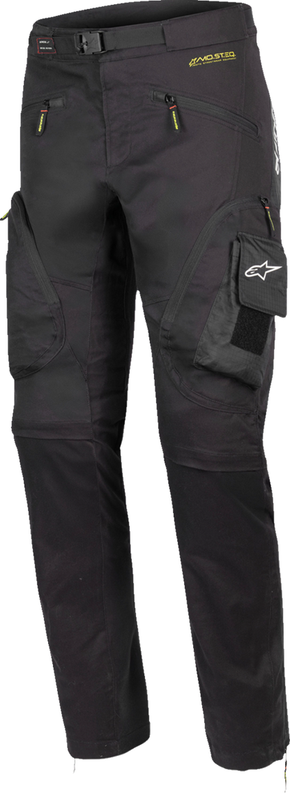 Alpinestars Acteon Pants in black, US size 38, featuring durable material and modern design, shown in the product image.