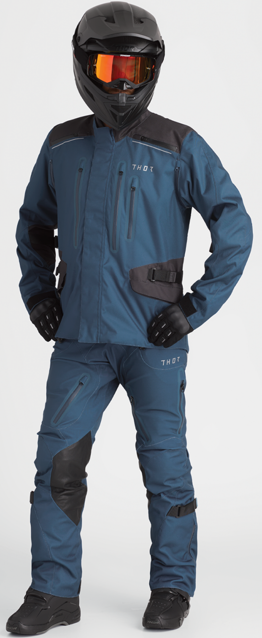 Thor THOR Range Steel Jacket in Medium, featuring durable fabric and functional design for outdoor activities.