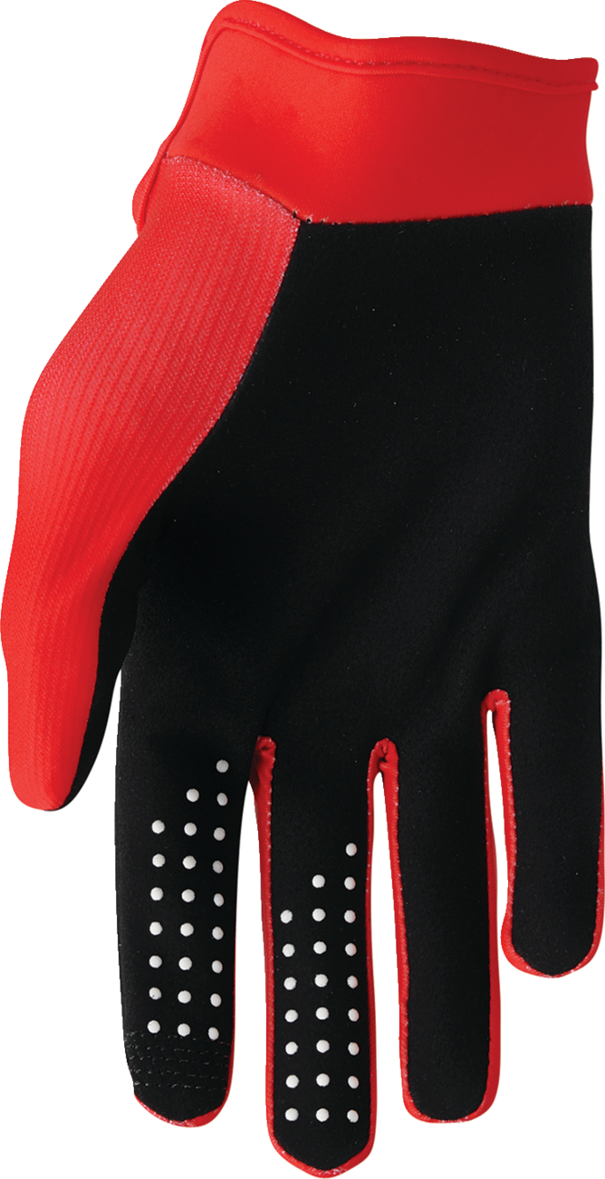 THOR, THOR Launchmode XP Gloves - Red, Small (Part Number 3330-8162)