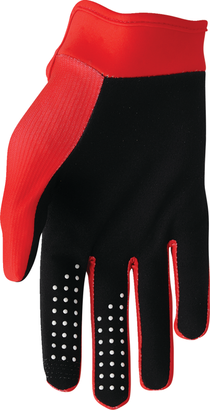 THOR, THOR Launchmode XP Gloves - Red, Small (Part Number 3330-8162)