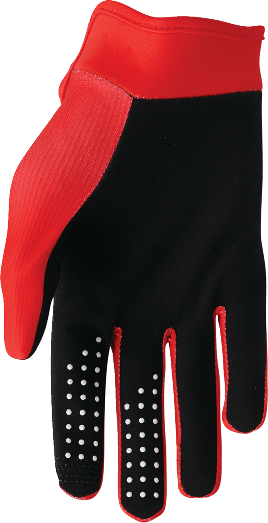 THOR, THOR Launchmode XP Gloves - Red, Small (Part Number 3330-8162)