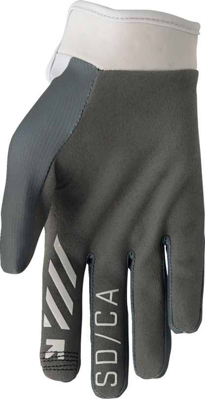 THOR Launchmode Gloves Brave Large, motorcycle riding gloves with protective padding and durable material.