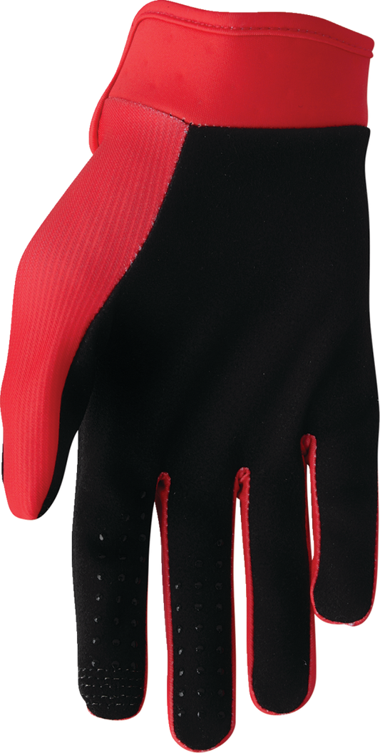 THOR, THOR Launchmode Gloves - Red, Size XL, Model 3330-8216