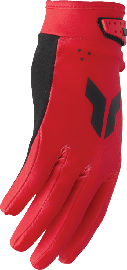 THOR, THOR Launchmode Gloves - Red Large (Part #3330-8215)